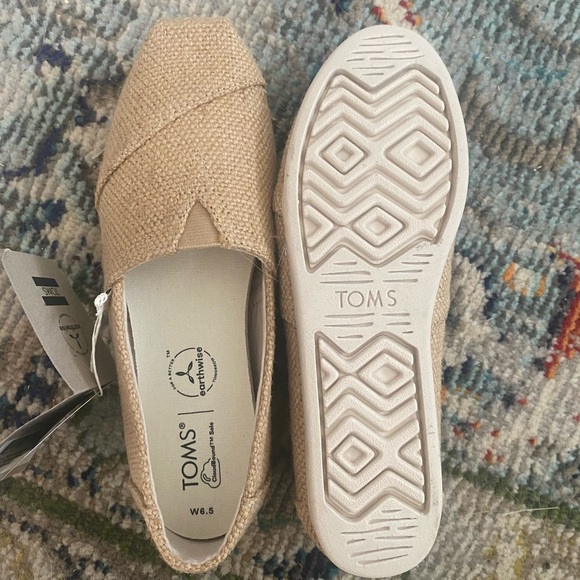 TOMS Women's Alpargata Slip Ons - Picture 2 of 5
